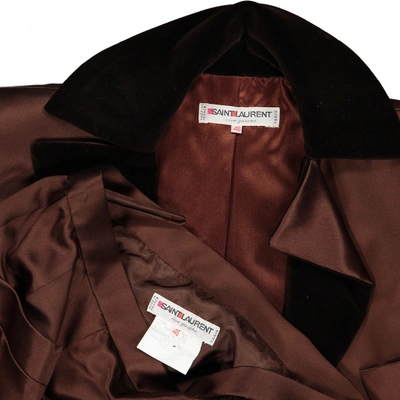 Pre-owned Saint Laurent Brown Jacket