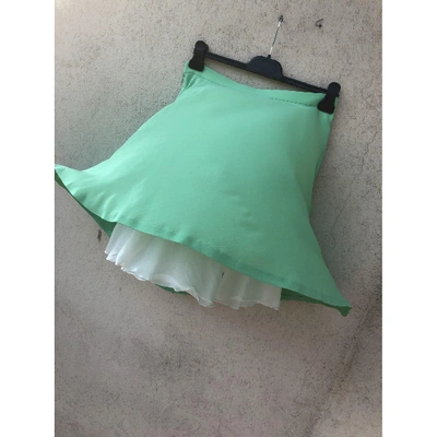 Pre-owned Mauro Grifoni Mid-length Skirt In Green