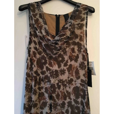 Pre-owned Vera Wang Long Silk Dress In Other