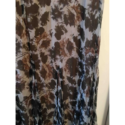 Pre-owned Vera Wang Long Silk Dress In Other