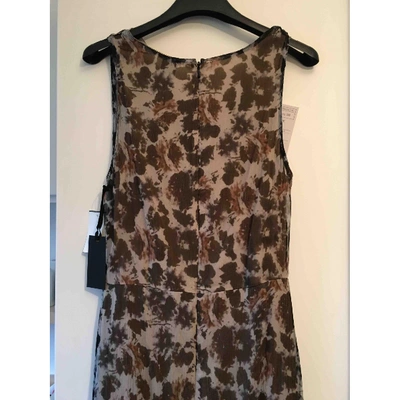 Pre-owned Vera Wang Long Silk Dress In Other