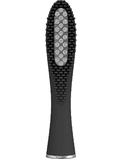Shop Foreo Issa Hybrid Replacement Brush Head In Cool Black
