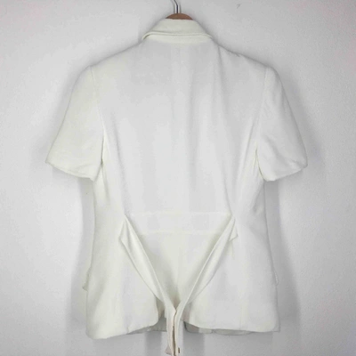 Pre-owned Gucci Jacket In White