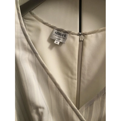 Pre-owned Armani Collezioni Silk Dress