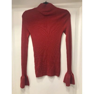 Pre-owned Khaite Red Wool Knitwear