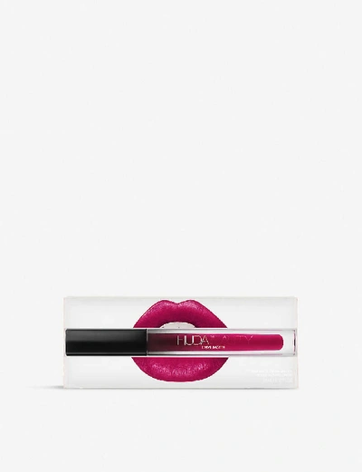 Shop Huda Beauty Demi Matte Cream Lipstick In Passionista