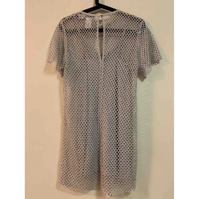 Pre-owned Alice Mccall Grey Cotton Dress