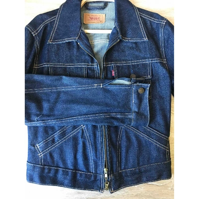 Pre-owned Levi's Blue Denim - Jeans Jacket