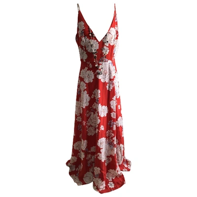 Pre-owned Yumi Kim Maxi Dress In Red