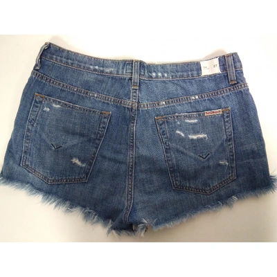 Pre-owned Hudson Blue Denim - Jeans Shorts