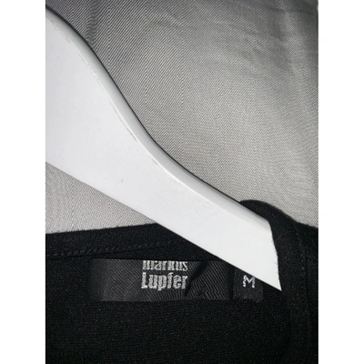 Pre-owned Markus Lupfer Black Cotton - Elasthane Dress