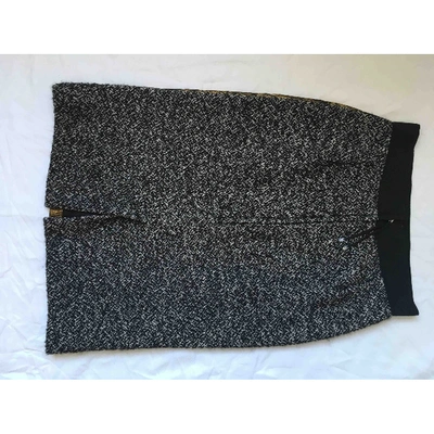 Pre-owned Dolce & Gabbana Gold Wool Skirt