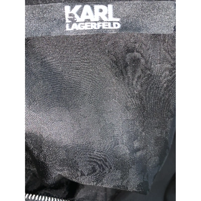 Pre-owned Karl Navy Wool Dress