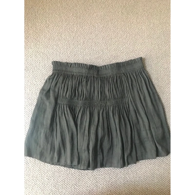 Pre-owned Isabel Marant Mini Skirt In Black