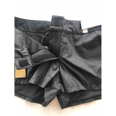 Pre-owned Fendi Black Polyester Shorts