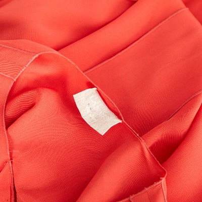 Pre-owned Lanvin Mid-length Dress In Orange