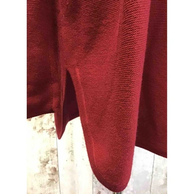 Pre-owned Eileen Fisher Tunic In Red