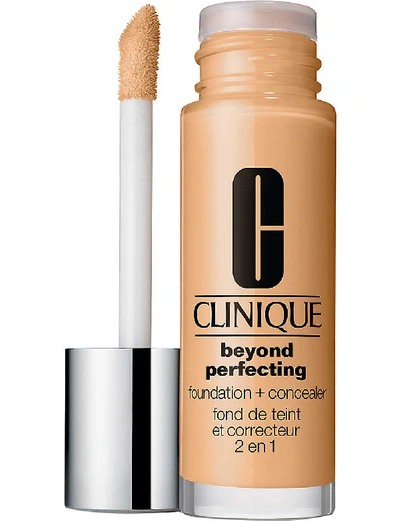 Shop Clinique Beyond Perfecting Foundation And Concealer In Tea