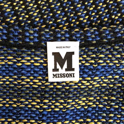 Pre-owned M Missoni Navy Cotton Coat