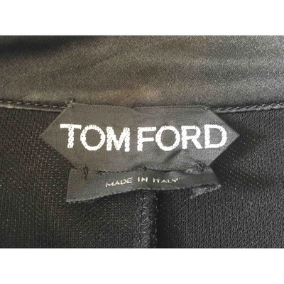 Pre-owned Tom Ford Black Viscose Top