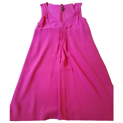 Pre-owned Joseph Mid-length Dress In Pink