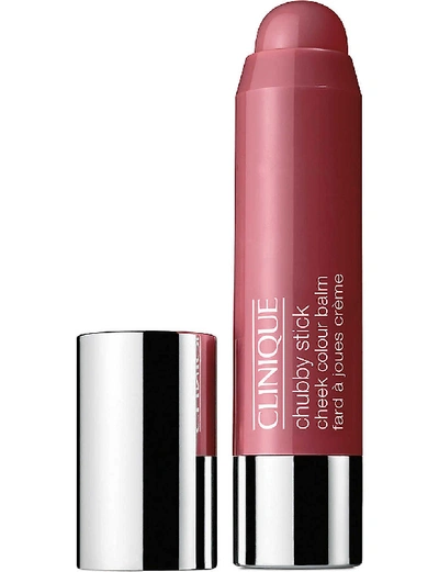 Shop Clinique Chubby Stick Cheek Colour Balm 6g In Pumped Up Peony