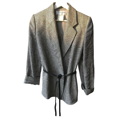 Pre-owned Saint Laurent Linen Jacket