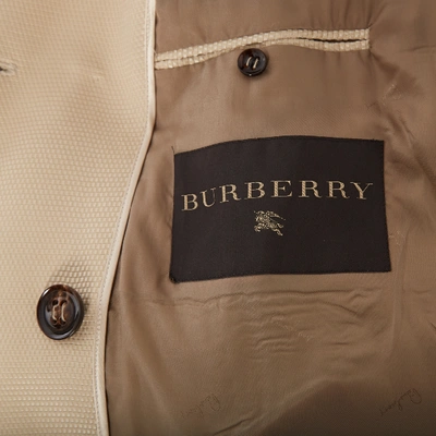 Pre-owned Burberry Coat In Beige