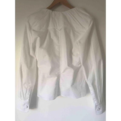 Pre-owned Jacquemus L'amour D'un Gitan Shirt In White