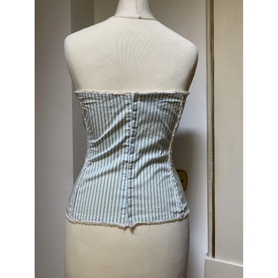 Pre-owned Luisa Beccaria Cotton  Top