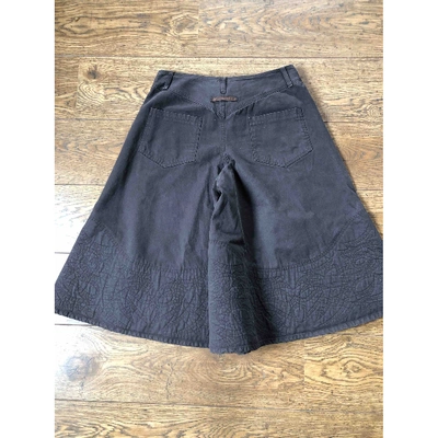 Pre-owned Jean Paul Gaultier Brown Cotton Shorts