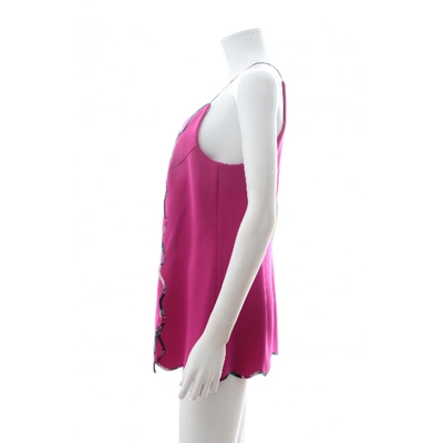 Pre-owned Mary Katrantzou Camisole In Pink