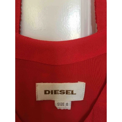 Pre-owned Diesel Red Dress