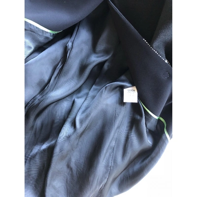 Pre-owned Hope Wool Coat In Black