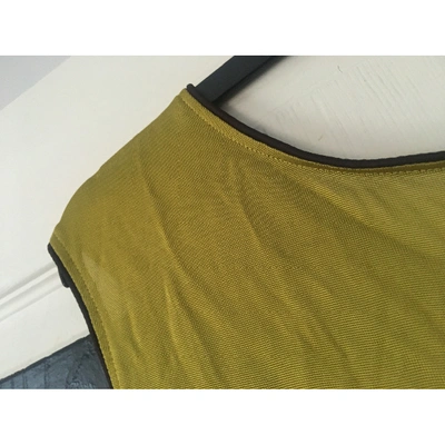 Pre-owned Ted Baker Vest In Green