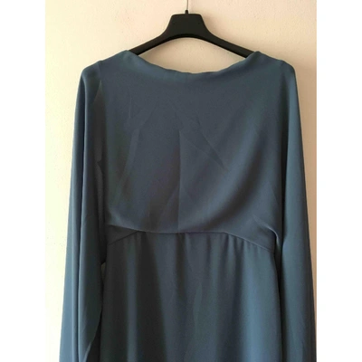 Pre-owned Merci Mid-length Dress In Blue