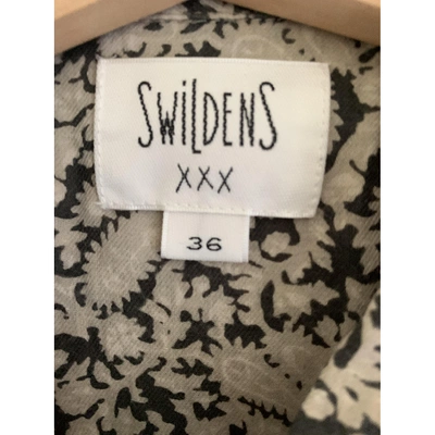 Pre-owned Swildens Beige Cotton Top