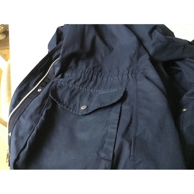 Pre-owned Tommy Hilfiger Navy Cotton Jacket