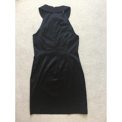 Pre-owned American Retro Mini Dress In Black