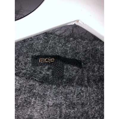 Pre-owned Maje Fall Winter 2019 Grey Wool Knitwear