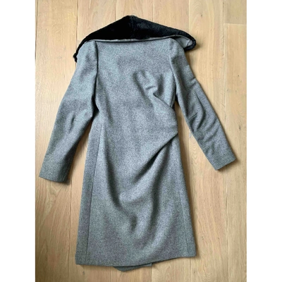 Pre-owned Vivienne Westwood Red Label Grey Wool Coat