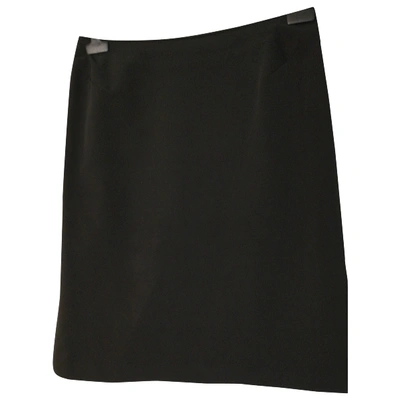 Pre-owned Tara Jarmon Mid-length Skirt In Black