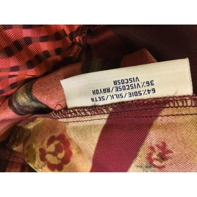 Pre-owned Pierre-louis Mascia Multicolour Silk  Top