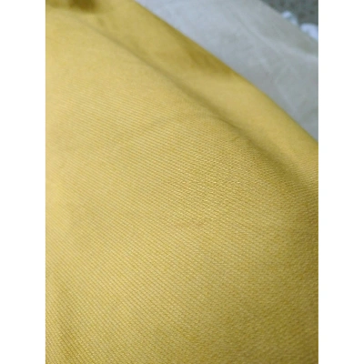 Pre-owned Max Mara Shirt In Yellow