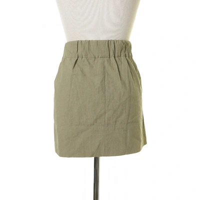 Pre-owned Isabel Marant Étoile Mini Skirt In Green