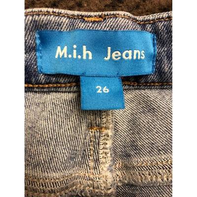 Pre-owned M.i.h. Jeans Blue Denim - Jeans Jeans