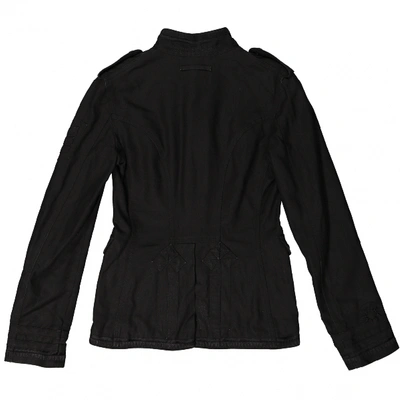 Pre-owned Jean Paul Gaultier Linen Jacket In Black