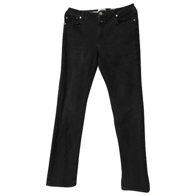 Pre-owned Closed Black Cotton - Elasthane Jeans