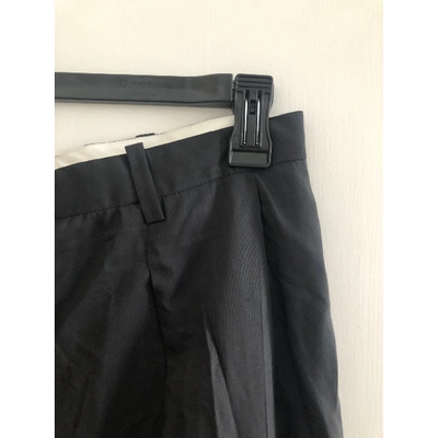 Pre-owned Acne Studios Anthracite Trousers
