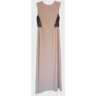 Pre-owned Hoss Intropia Maxi Dress In Pink